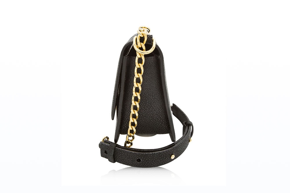 Baron Paris Chamonix Black Stingray Chain Bag