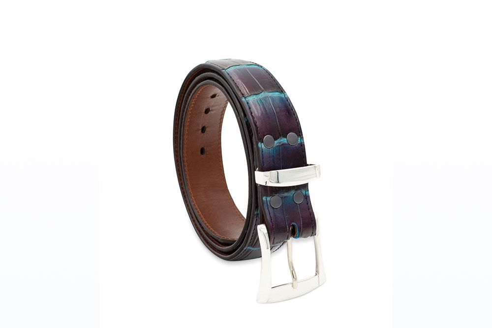 Charles Cognac and Turquoise Belt
